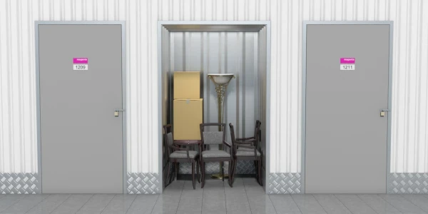 25 sq ft Locker storage unit